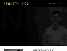 Tablet Screenshot of kennethfoo.com